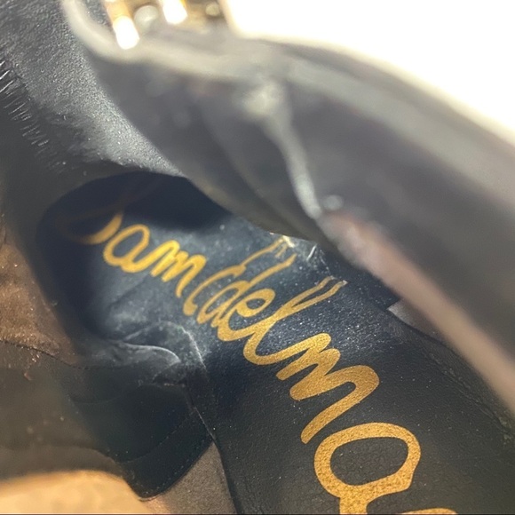 Sam Edelman Walden Black Suede Bootie 9M - Picture 9 of 14